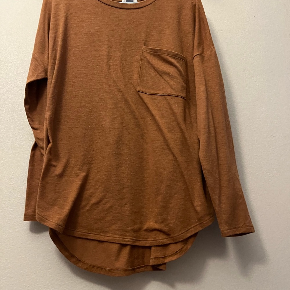 Old Navy Brown Sweater Shirt - Picture 4 of 5